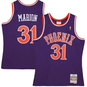 Prestigioso Cool Shawn Marion Phoenix Suns 2001/02 Hardwood Classics Swingman Jersey Purple