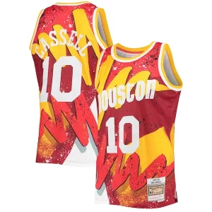 Prestigioso Delizioso Comodo Sam Cassell Houston Rockets Hardwood Classics 1993/94 Hyper Hoops Swingman Jersey Red
