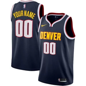 Prestigioso Eccezionale Denver Nuggets Nike 2022/23 Swingman Custom Jersey Icon Edition Navy