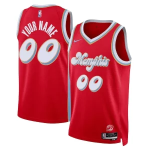 Prestigioso Eccezionale Splendido Memphis Grizzlies Nike Unisex 2024/25 Custom Swingman Jersey City Edition Red