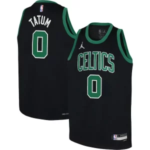 Prestigioso Fascinante Jayson Tatum Boston Celtics Jordan Brand Youth Swingman Jersey Statement Edition Black