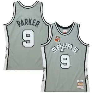 Prestigioso Fascinante Tony Parker San Antonio Spurs Unisex Hall of Fame Class of 2023 Throwback Swingman Jersey Gray