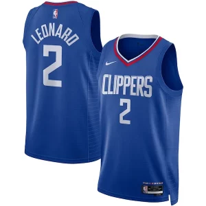 Prestigioso Gorgeous Classico Kawhi Leonard LA Clippers Nike Unisex Swingman Jersey Icon Edition Royal/White
