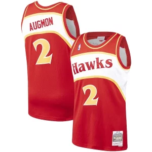 Prestigioso Incantevole Stacey Augmon Atlanta Hawks 1991/92 Hardwood Classics Swingman Jersey Red