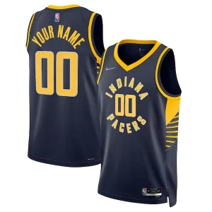 Prestigioso Indiana Pacers Nike 2021/22 Diamond Swingman Custom Jersey Icon Edition Navy