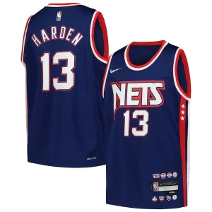 Prestigioso James Harden Brooklyn Nets Nike Youth Swingman Jersey City Edition Navy
