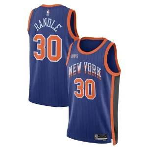 Prestigioso Moderno Julius Randle New York Knicks Nike Unisex 2023/24 Swingman Jersey Blue City Edition