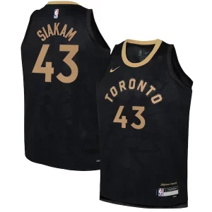 Prestigioso Moderno Pascal Siakam Toronto Raptors Nike Youth 2022/23 Swingman Jersey City Edition Black