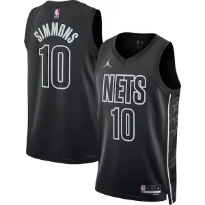 Prestigioso Ottimo Splendido Ben Simmons Brooklyn Nets Jordan Brand Unisex Swingman Jersey Statement Edition Black