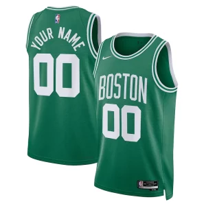 Prestigioso Raffinato Boston Celtics Nike Unisex 2022/23 Swingman Custom Jersey Kelly Green Icon Edition