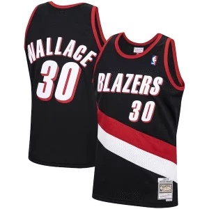Prestigioso Rasheed Wallace Portland Trail Blazers 1999/00 Hardwood Classics Swingman Jersey Black
