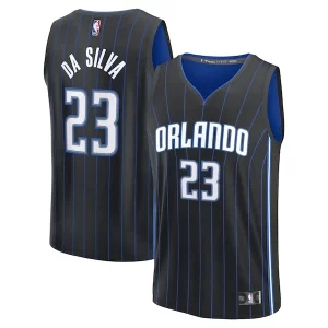 Raffinato Fantastico Tristan da Silva Orlando Magic Youth 2024 NBA Draft Fast Break Player Jersey Icon Edition Black