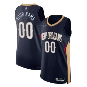 Prestigioso Trendy New Orleans Pelicans Nike 2021/22 Diamond Authentic Custom Jersey Icon Edition Navy