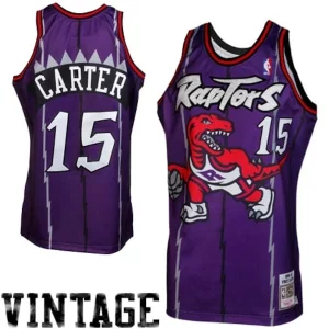 Prestigioso Vince Carter Toronto Raptors 1998/99 Throwback Authentic Jersey Purple