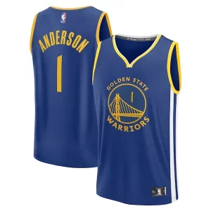 Raffinato Bellissimo Fascinante Kyle Anderson Golden State Warriors Youth Fast Break Replica Player Jersey Icon Edition Royal