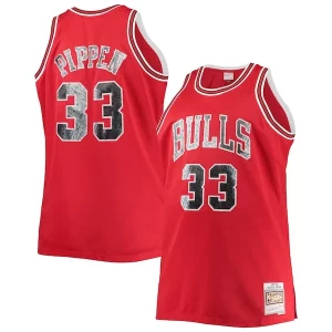 Raffinato Eccezionale Lussuoso Scottie Pippen Chicago Bulls Big & Tall 1997/98 NBA 75th Anniversary Diamond Swingman Jersey Red