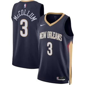 Raffinato Gorgeous Delizioso C.J. McCollum New Orleans Pelicans Nike Unisex Swingman Jersey Icon Edition Navy