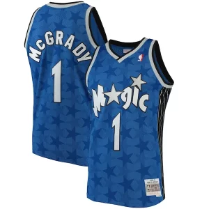 Raffinato Magnifico Elegante Tracy McGrady Orlando Magic Hardwood Classics Swingman Jersey Blue