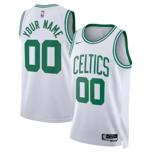 Resistente Attraente Boston Celtics Nike Unisex Swingman Custom Jersey White Association Edition