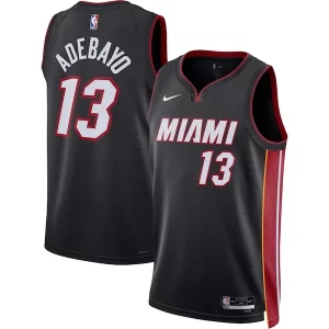 Resistente Cool Bam Adebayo Miami Heat Nike Unisex Swingman Jersey Icon Edition Black