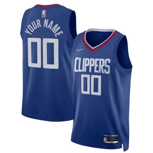 Resistente Duraturo LA Clippers Nike 2021/22 Diamond Swingman Custom Jersey Icon Edition Royal