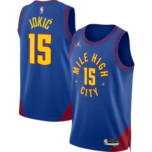 Resistente Eccezionale Nikola Jokic Denver Nuggets Jordan Brand Unisex Swingman Jersey Statement Edition Blue