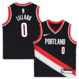 Resistente Magnifico Damian Lillard Portland Trail Blazers Nike Preschool Swingman Player Jersey Icon Edition Black