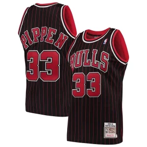 Resistente Scottie Pippen Chicago Bulls 1995/96 Hardwood Classics Authentic Jersey Black