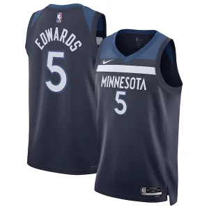 Resistente Sofisticato Fantastico Anthony Edwards Minnesota Timberwolves Nike Unisex Swingman Jersey Icon Edition Navy