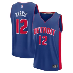 Robusto Pratico Tobias Harris Detroit Pistons Fast Break Replica Player Jersey Icon Edition Blue