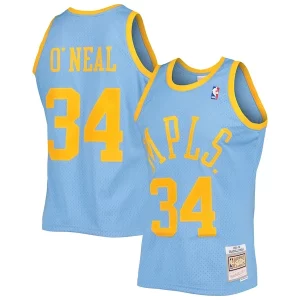 Resistente Versatile Shaquille O'Neal Los Angeles Lakers 2001/02 Hardwood Classics Swingman Jersey Powder Blue