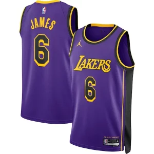 Robusto Fascinante Duraturo LeBron James Los Angeles Lakers Jordan Brand Unisex Swingman Jersey Statement Edition Purple