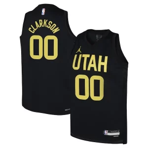Robusto Jordan Clarkson Utah Jazz Jordan Brand Youth Swingman Jersey Statement Edition Black