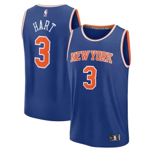Robusto Josh Hart New York Knicks Fast Break Replica Player Jersey Icon Edition Royal
