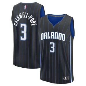 Incantevole Kentavious Caldwell Pope Orlando Magic Youth Fast Break Replica Player Jersey Icon Edition Black