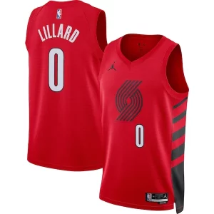 Robusto Meraviglioso Pratico Damian Lillard Portland Trail Blazers Jordan Brand Unisex Swingman Jersey Statement Edition Red