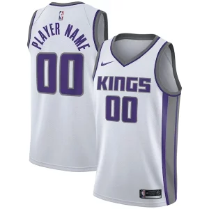 Robusto Sacramento Kings Nike 2020/21 Swingman Custom Jersey Association Edition White