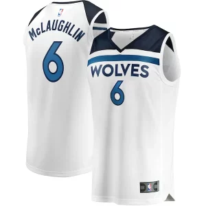 Robusto Splendido Jordan McLaughlin Minnesota Timberwolves Youth Fast Break Replica Player Jersey Association Edition White