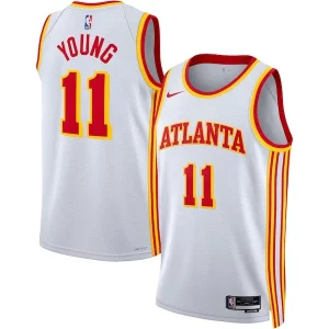 Robusto Trae Young Atlanta Hawks Nike Unisex Swingman Jersey Association Edition White/Red