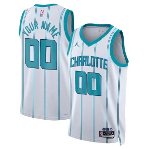 Sofisticato Comodo Charlotte Hornets Jordan Brand Unisex Swingman Custom Jersey White Association Edition