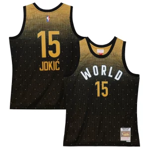 Sofisticato Gorgeous Stupendo Nikola Jokic Team World 2016 Hardwood Classics Rising Stars Swingman Jersey Black