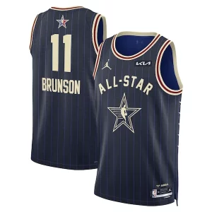 Sofisticato Jalen Brunson Jordan Brand Unisex 2024 NBA All Star Game Swingman Jersey Navy