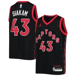 Sofisticato Ottimo Pascal Siakam Toronto Raptors Jordan Brand Youth 2020/21 Swingman Jersey Statement Edition Black