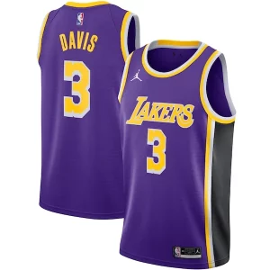 Splendido Bellissimo Anthony Davis Los Angeles Lakers Jordan Brand 2020/21 Swingman Jersey Statement Edition Purple
