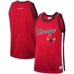 Splendido Comodo Accattivante Chicago Bulls Hardwood Classics Team Heritage Fashion Jersey Red
