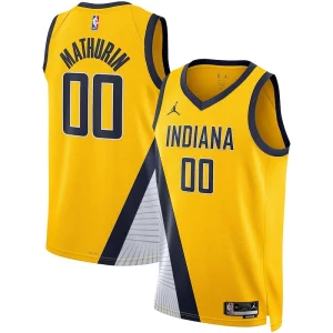 Splendido Comodo Bennedict Mathurin Indiana Pacers Jordan Brand Unisex Swingman Jersey Statement Edition Gold