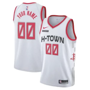 Splendido Cool Houston Rockets Nike 2019/20 Swingman Custom Jersey White City Edition