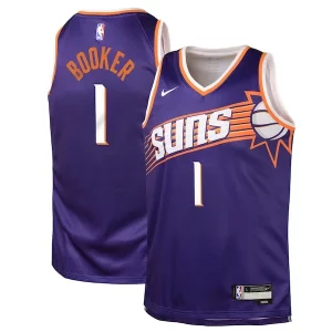 Splendido Devin Booker Phoenix Suns Nike Youth Swingman Jersey Icon Edition Purple