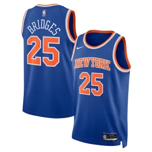 Splendido Duraturo Mikal Bridges New York Knicks Nike Unisex 2024 Offseason Addition Nike Swingman Jersey Blue