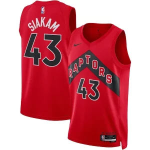 Splendido Incantevole Pascal Siakam Toronto Raptors Nike Unisex Swingman Jersey Icon Edition Red